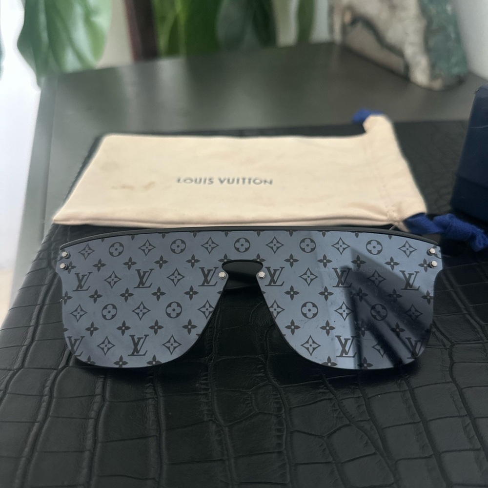 Louis Vuitton Gray Monogram Sunglasses